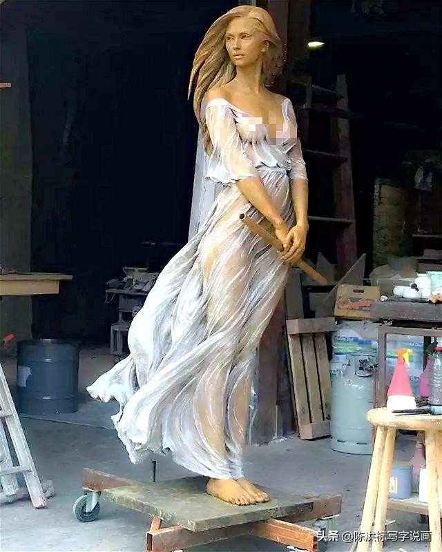 中央美院女雕塑,中央美院雕塑女