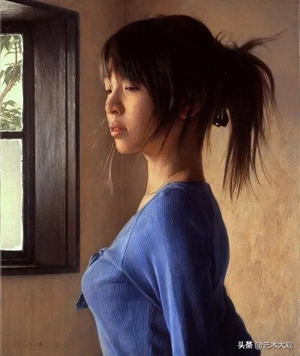 当代西方女画家油画赏析,日本大师级油画作品
