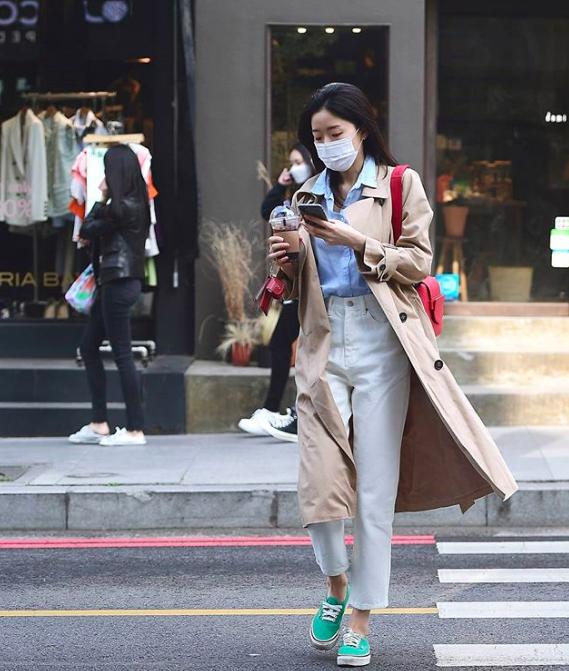 韩国小姐姐居家时尚穿搭,韩国小姐姐的穿搭有多好看