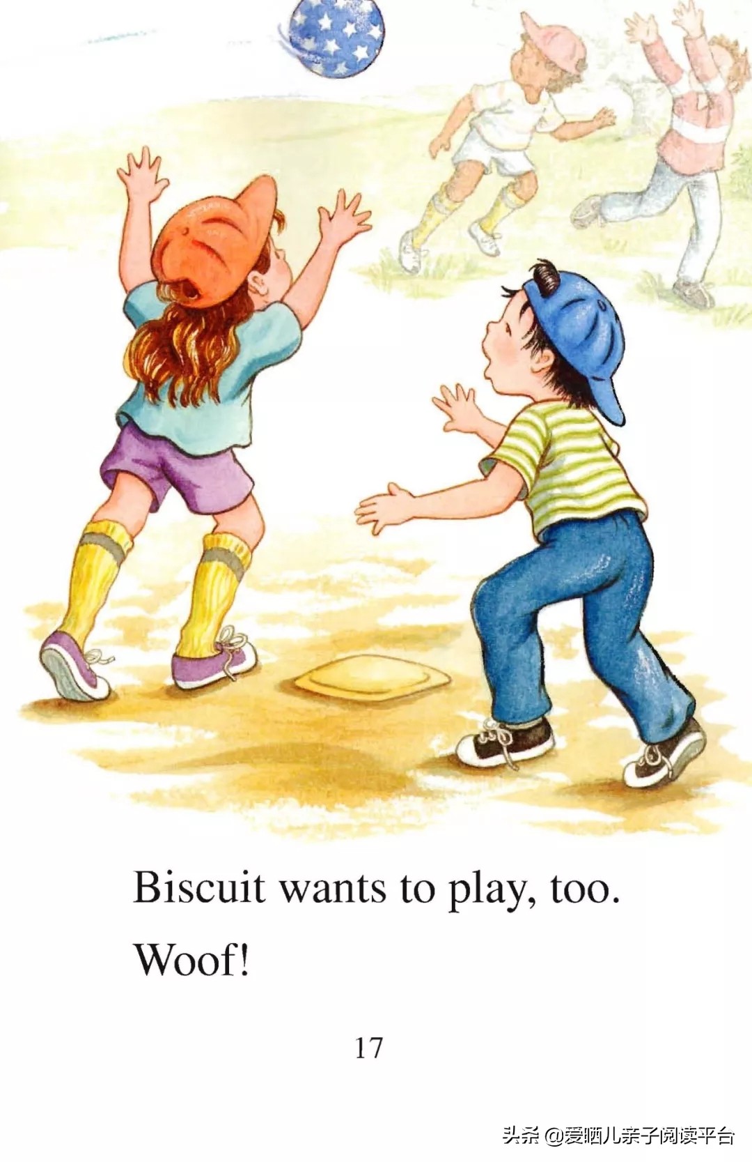 英文有声绘本《BiscuitPlaysBall》