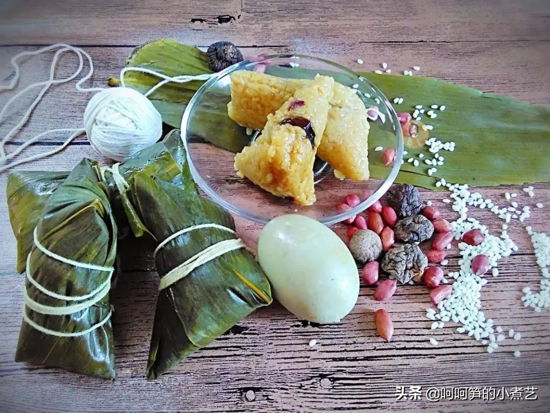 端午节快到了怎么制作水晶粽,端午节就吃咸蛋黄肉粽简单易学