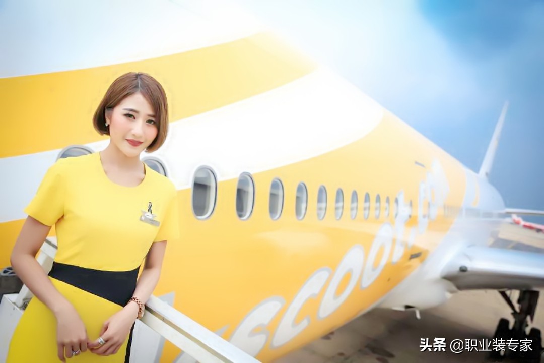 「世界航空服赏析」泰国酷鸟航空空姐制服清爽夏天感