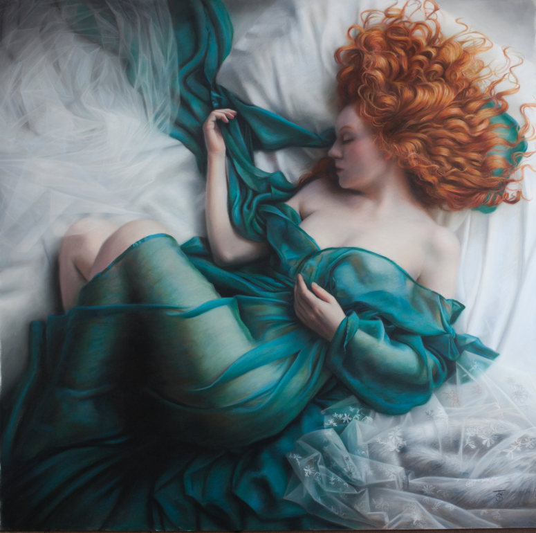 蒂娜斯普拉特油画人物,蒂娜斯普拉特油画作品