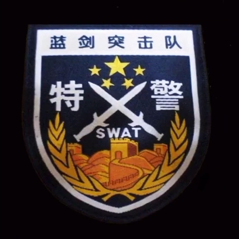 全国各个城市特警队臂章,公安特警帅图