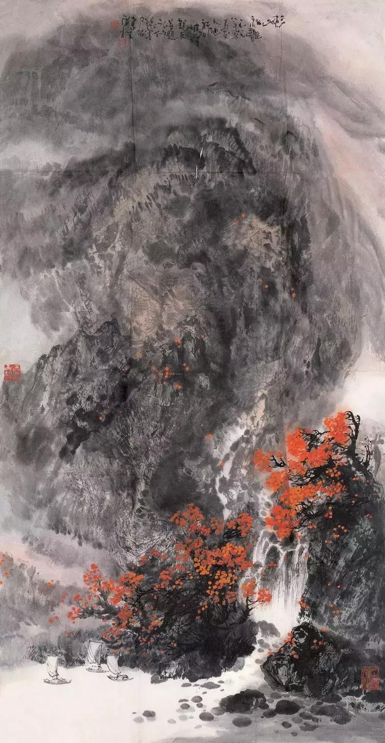 画家宋雨桂作品欣赏,宋雨桂山水书画作品