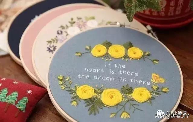 刺绣新手一步一步刺绣花,超详细的漂亮小花刺绣教程