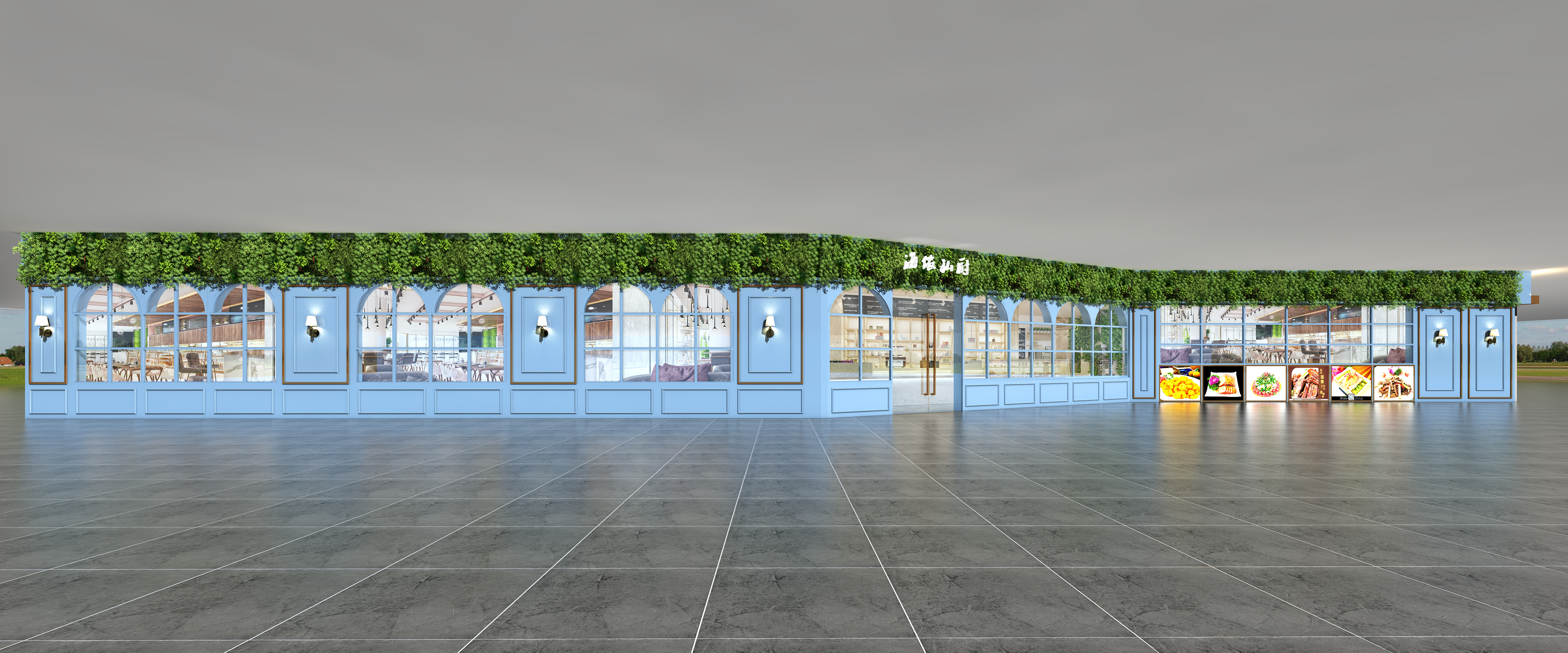 青岛餐饮饭店装修设计,青浦创意餐饮店装修设计