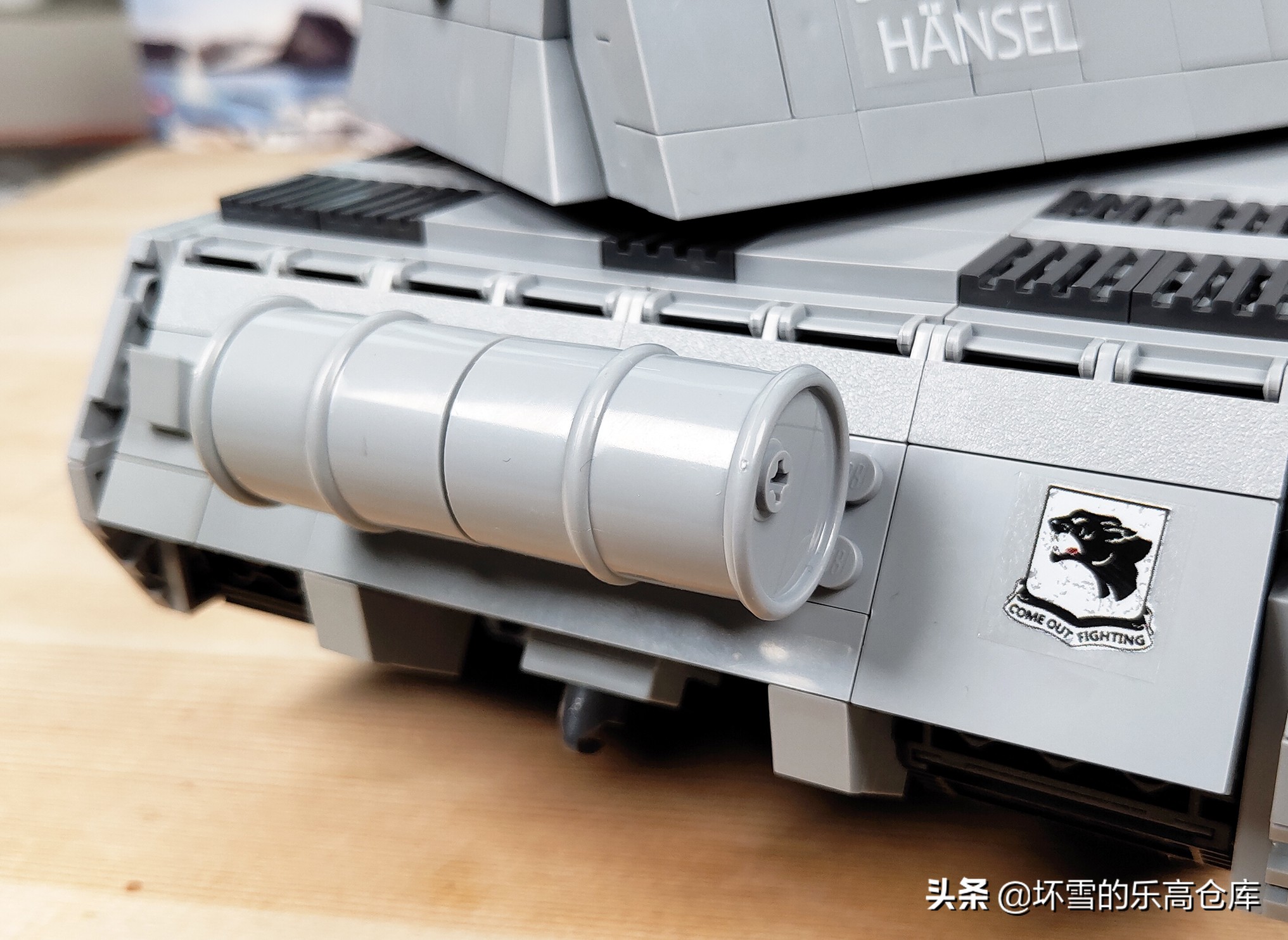 cobi积木英国超重型坦克拼装过程,cobi鼠式积木坦克