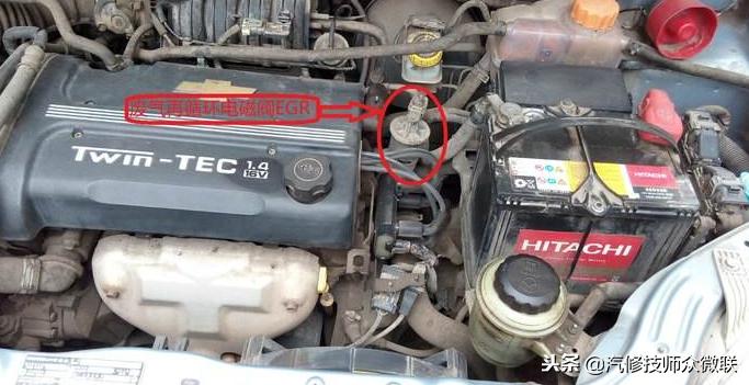 别克凯越废气再循环系统流量故障,废气再循环egr可变气门vvt故障