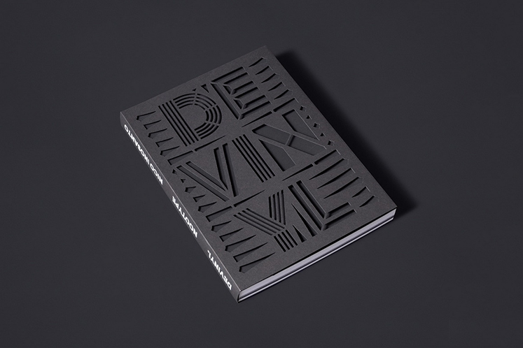 「海平面」瑞士NicoInosanto书籍封面/镂空工艺