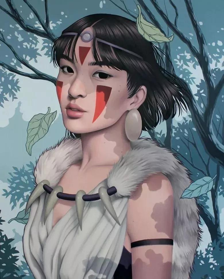 全球50位艺术家致敬宫崎骏作品