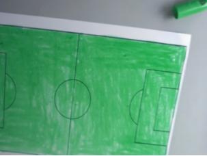 自制手指足球教程简单,足球玩法的教程简单又好看