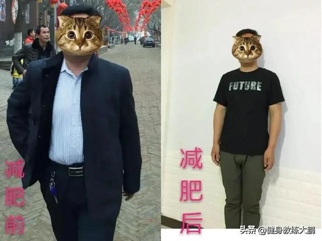 300斤大胖子男生身材,200斤大叔瘦成型男