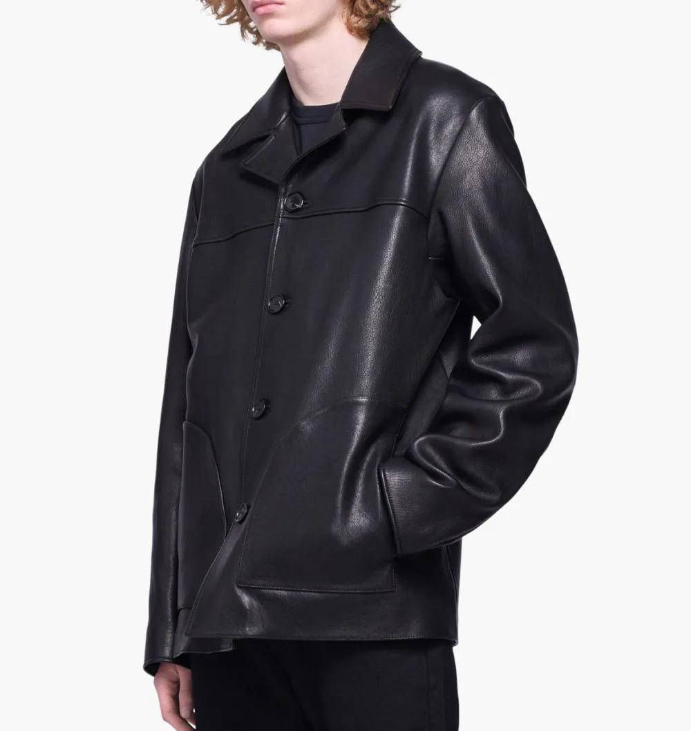 不再“机车”，能穿出极简风的「皮外套」让男人更性感