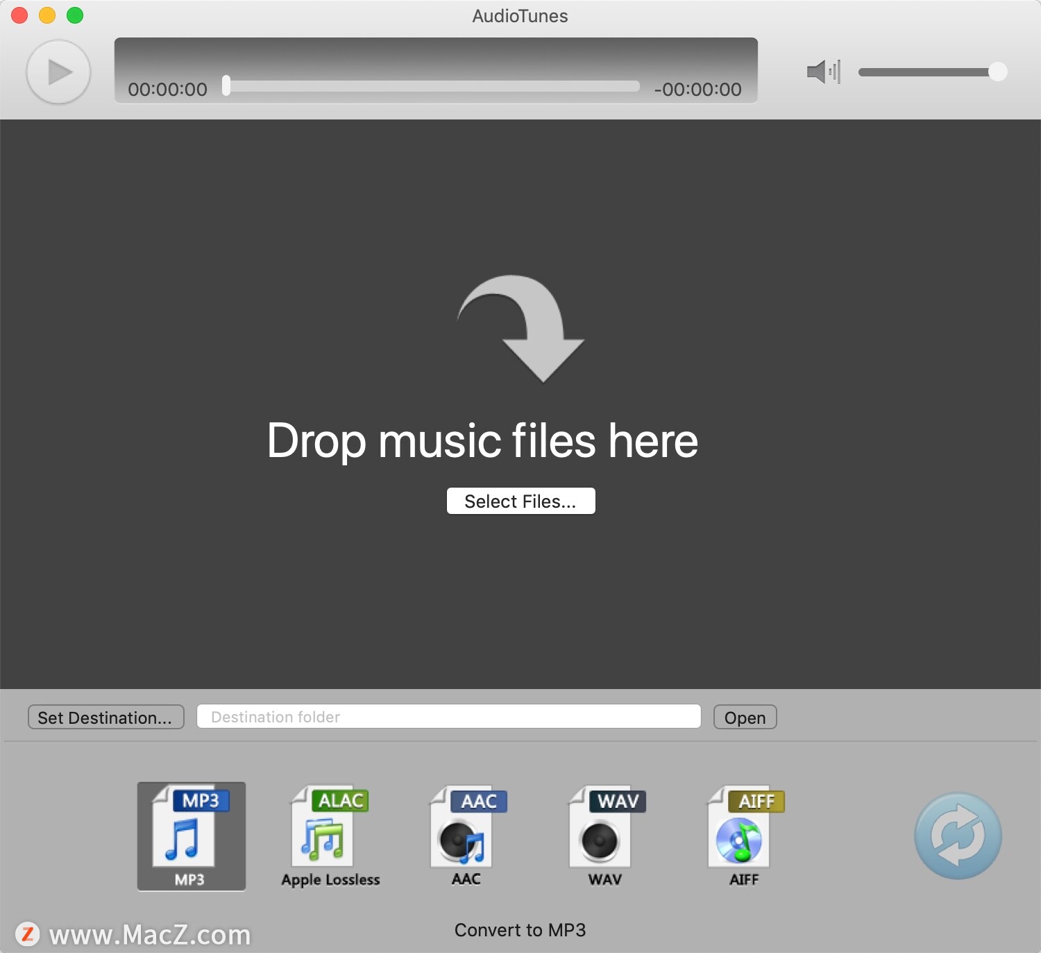 AudioTunesformac,强大的音频转换器