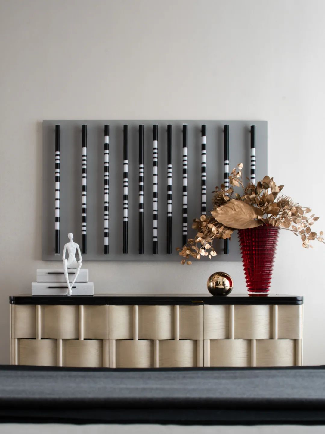 轻奢新中式家居风让生活更精致,轻奢风元素家具软装