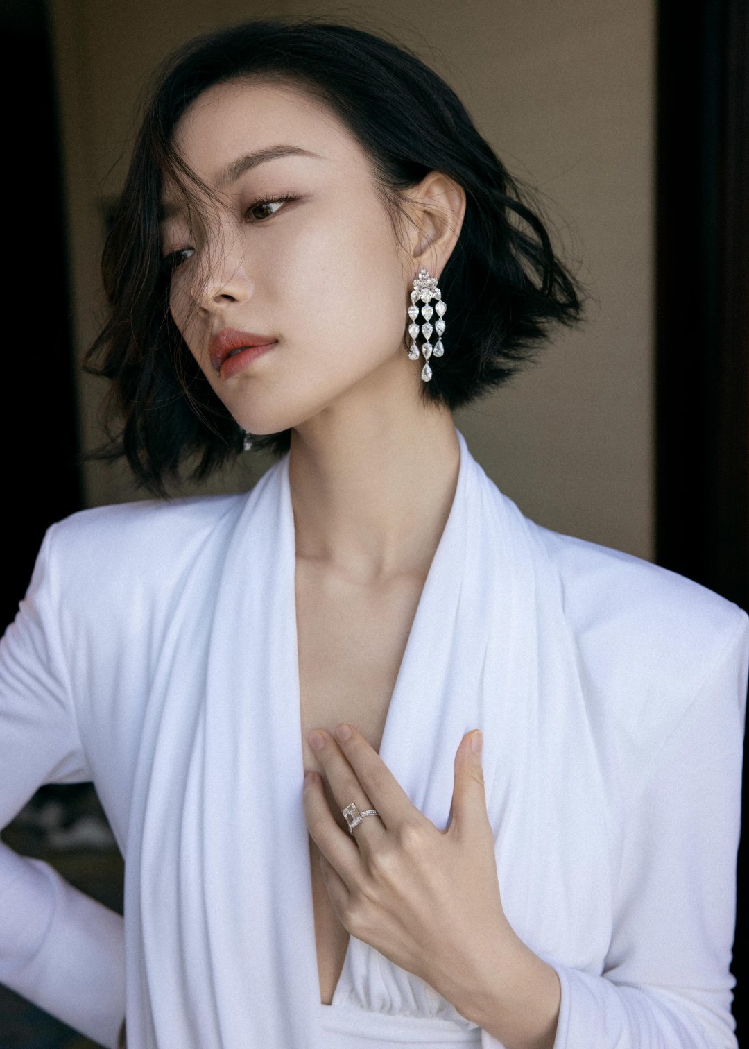 倪妮的脸型适合什么短发,倪妮同款短发适合什么脸型