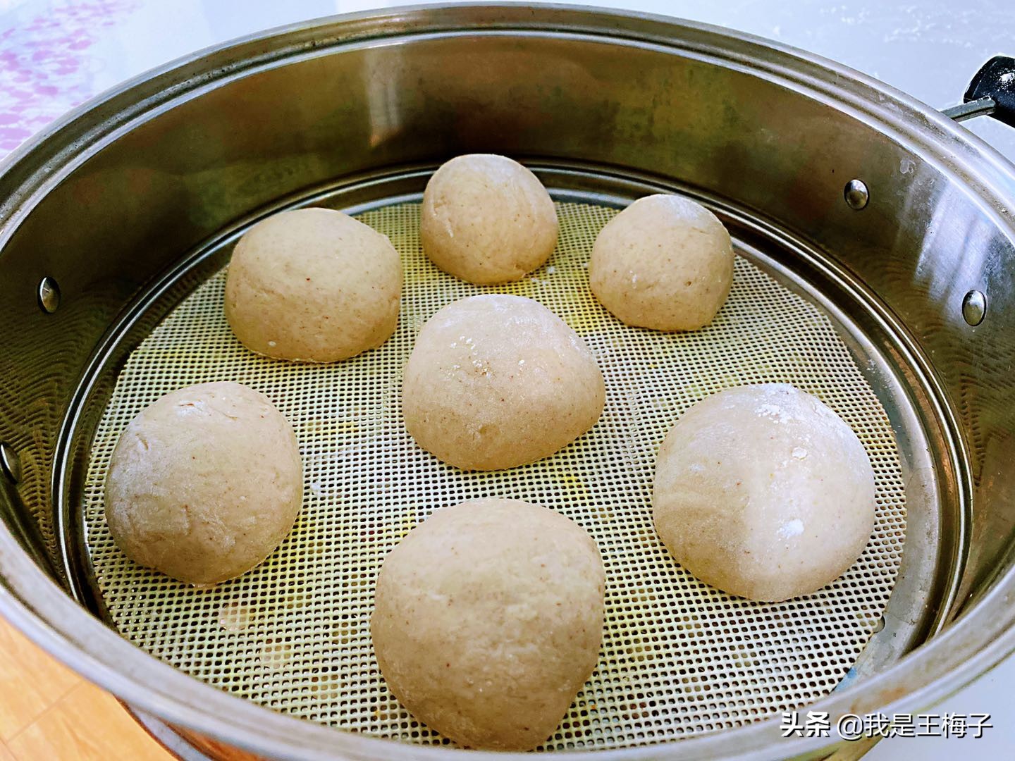 红糖大枣开花馒头零失败做法,新手学做馒头包子的教程