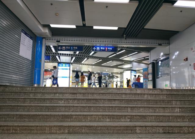 南京地铁1号线新街口视频,南京地铁1号线新街口站