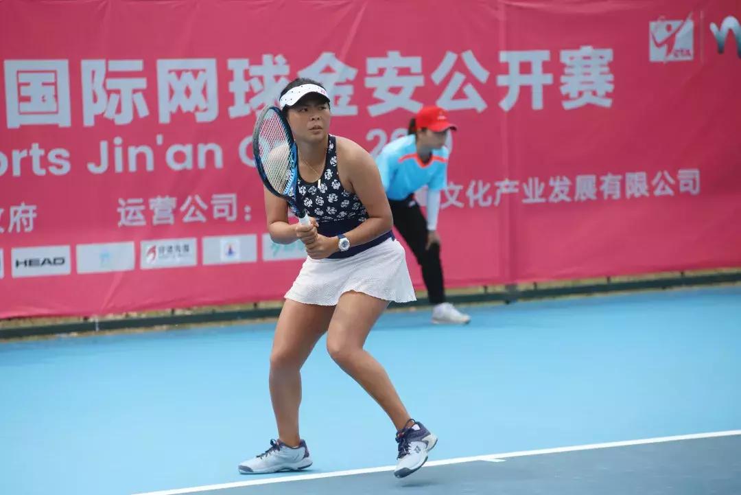 2019国际网球金安公开赛女单比赛激战正酣！