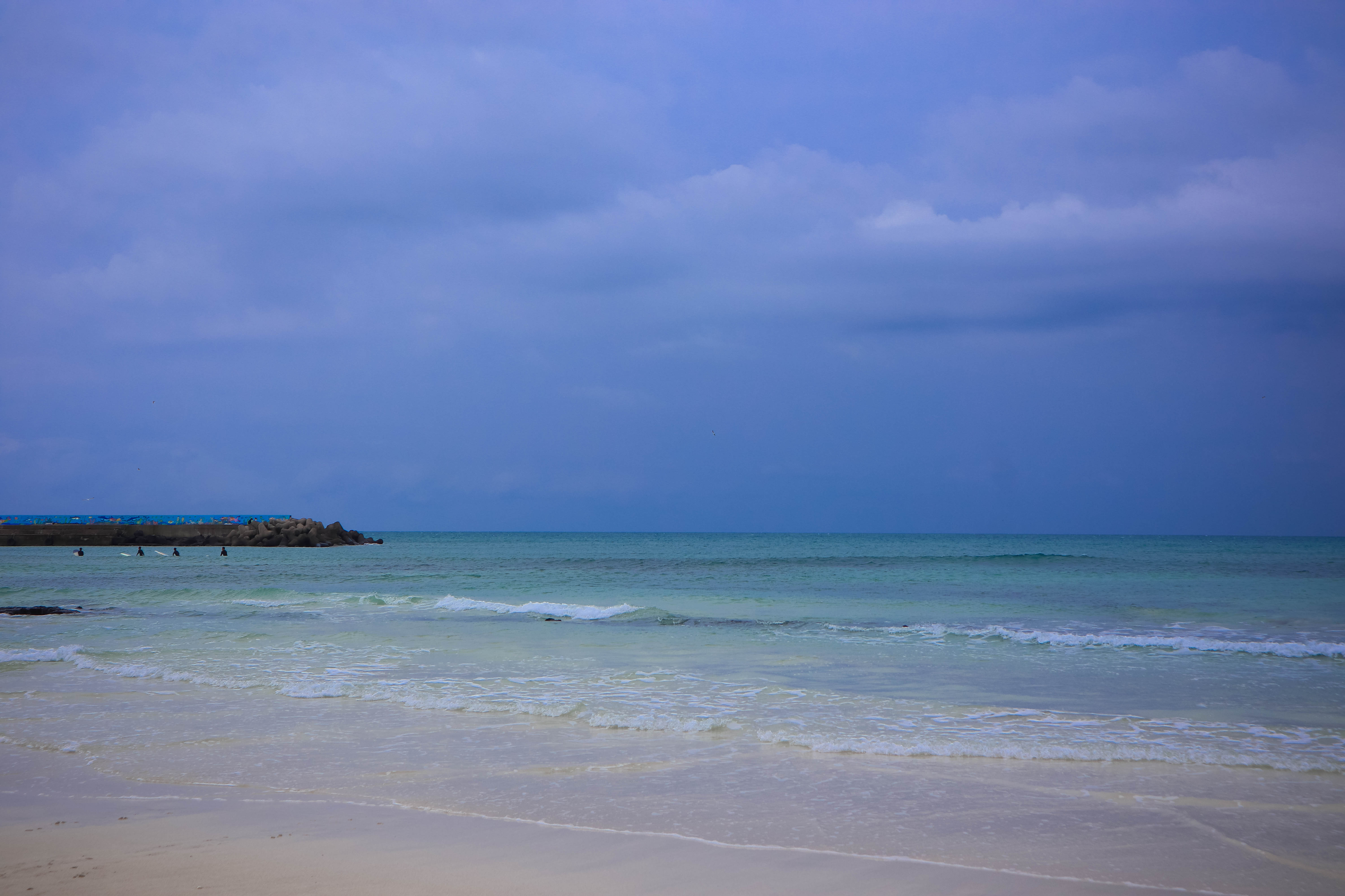 济州岛九月份哪个海水浴场好玩,济州岛打卡海水浴场