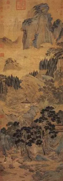 明代夏芷国画山水作品高清大图,明代100幅山水精品赏析第二辑