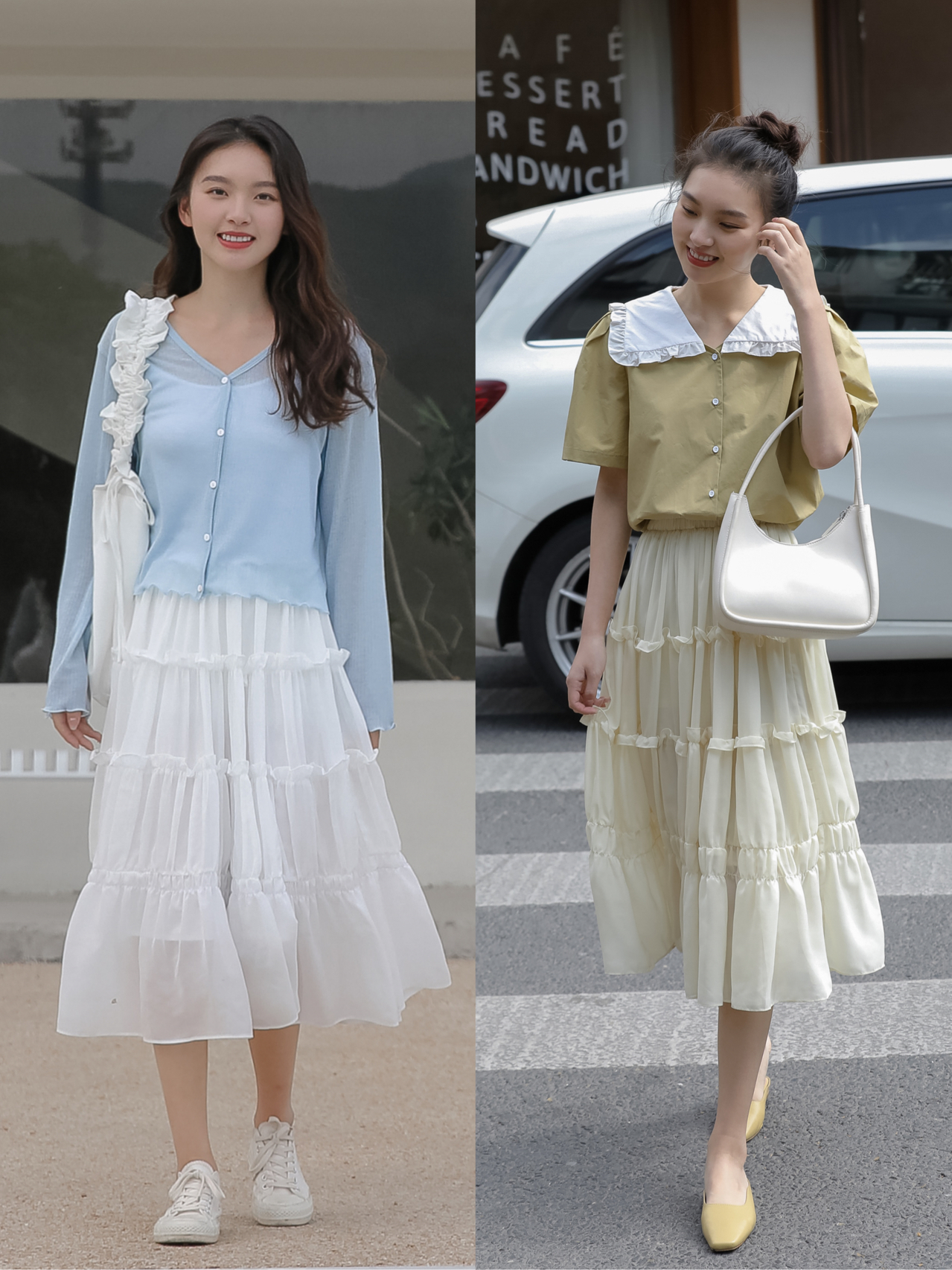 夏天裙子别乱买，现流行这4条“半身裙”，百搭洋气，小个子也爱