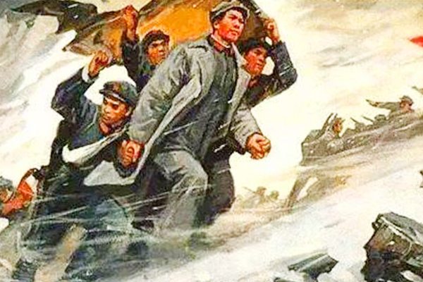 毛主席登上六盘山后，写下一首《清平乐》，全词大气磅礴雄浑豪放