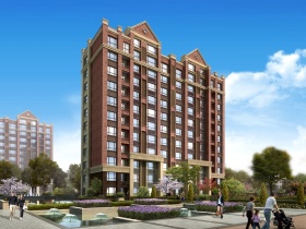 华建1街区实景图,高新区华建1街区