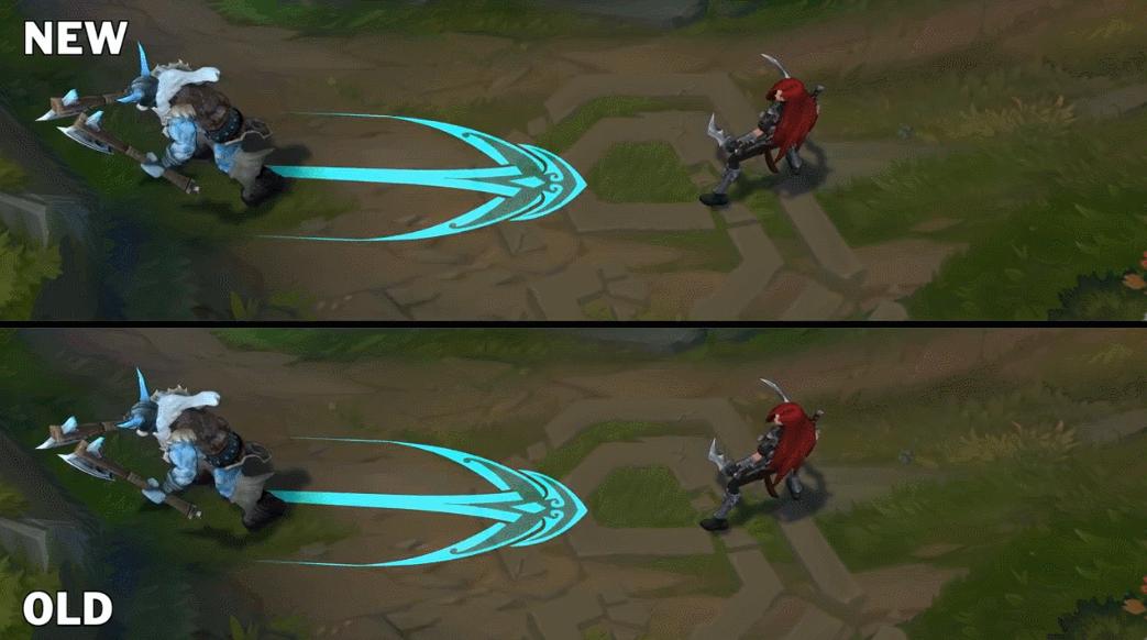 lol奥拉夫皮肤手感排行手游,lol奥拉夫冰河时代皮肤有特效吗