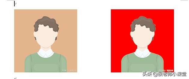 办公软件操作技巧061：如何用word更换证件照背景颜色