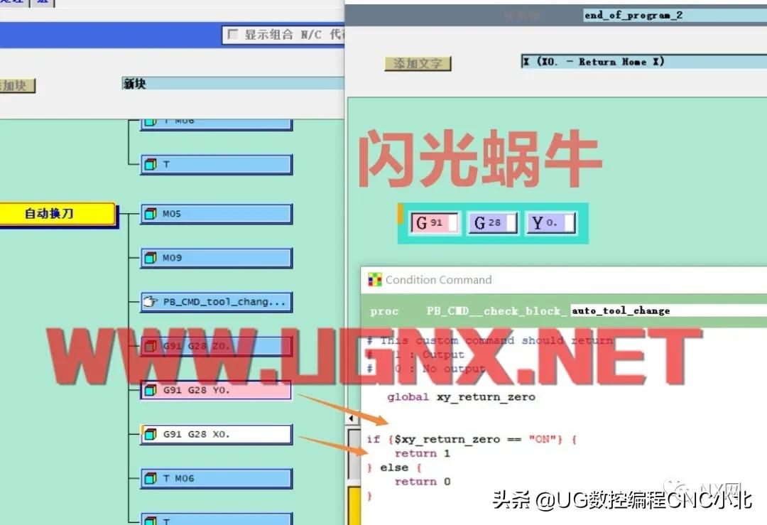 ug后处理配置文件怎么修改,ug后处理没有刀补怎么修改