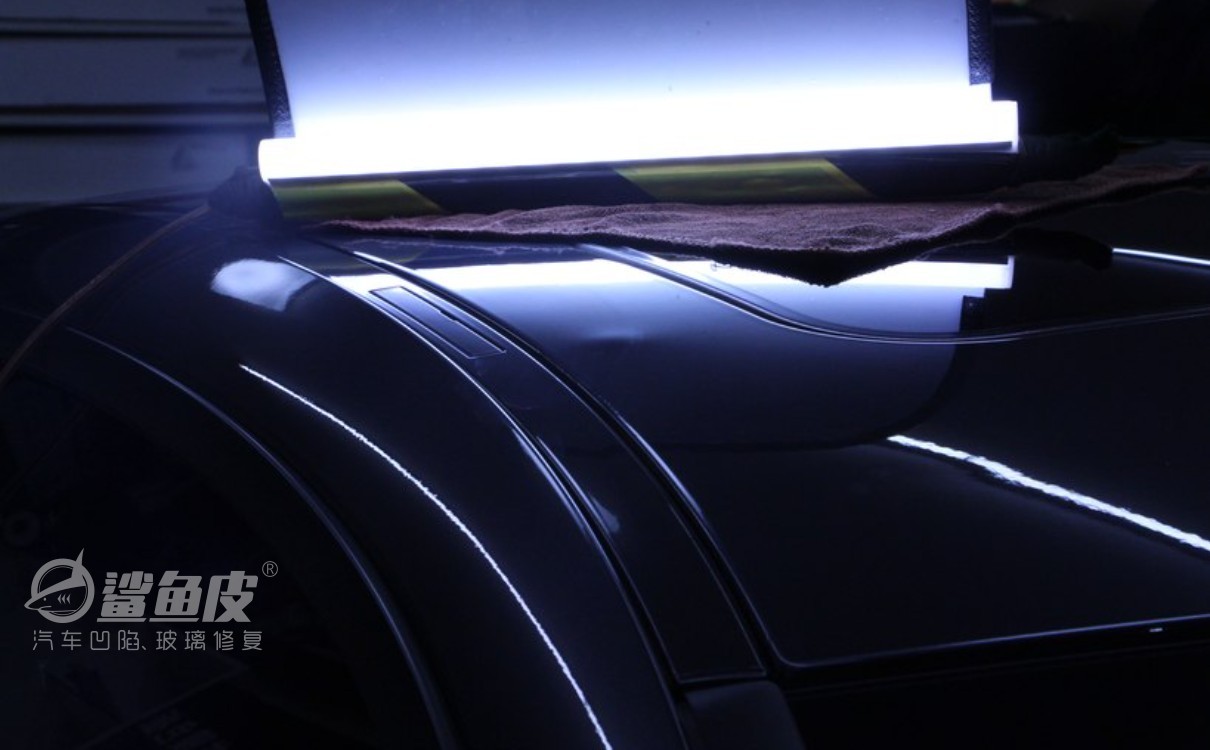 汽车车顶边梁凹陷免喷漆修复教程,汽车车顶凹陷无痕修复