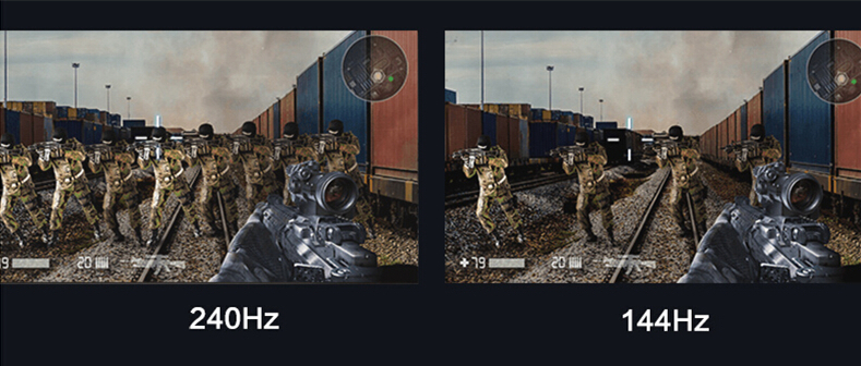 电竞显示器响应时间0.03,电竞显示器fps模式参数