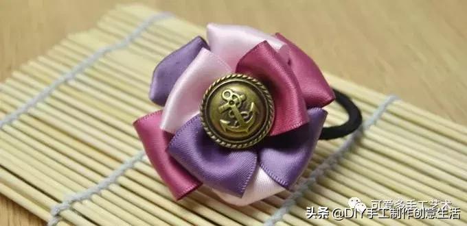 丝带做花带,做花带的教程