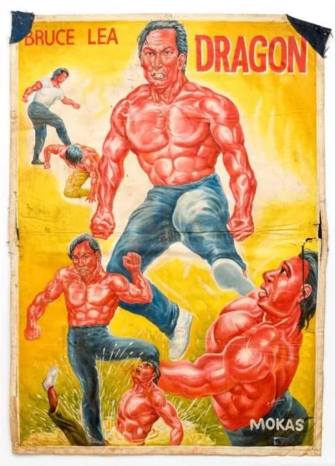 最狂野的海报设计,竟然在非洲?