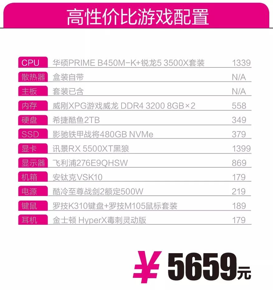 2500元配一台畅玩主流游戏,四千元左右性价比高的游戏本游戏