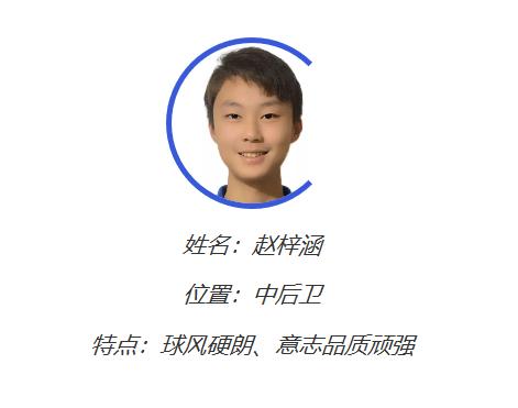 「蓝·小将」赵梓涵：伤疤是铁卫的勋章