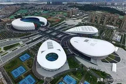 二青会体育馆夜景,二青会十个亮点