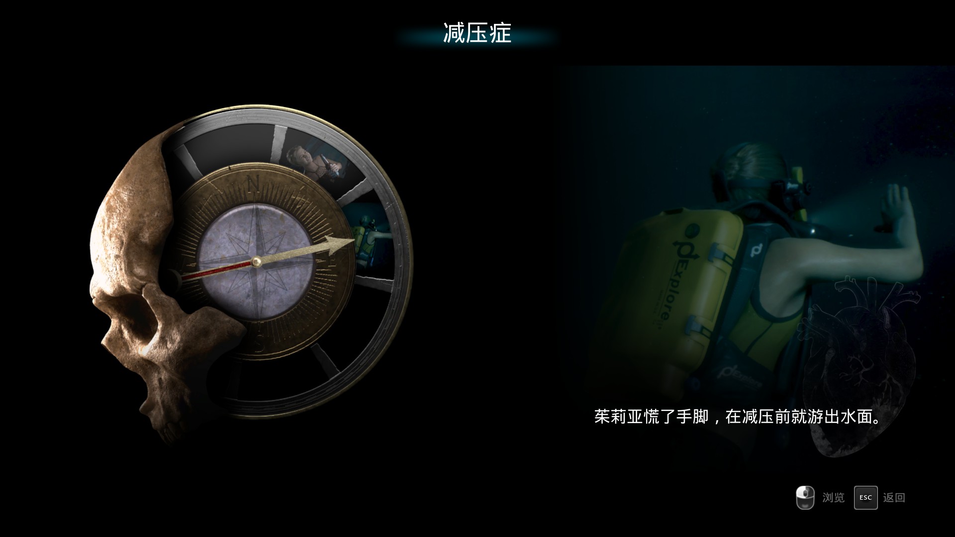 「游戏之外」由茱莉亚的减压症简单聊聊危机四伏的潜水