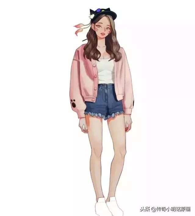 他把恋爱中的姑娘都画成插画，美哭10万宅男！