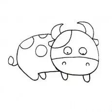 十二生肖谜语简笔画,红红火火过猪年谜语