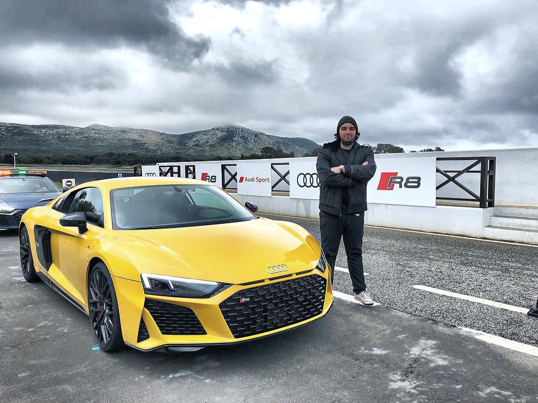 2020奥迪r8v10顶级超跑图片,2017款奥迪r8v10coupe炸街