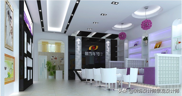 儿童影楼摄影实景布置,婚纱影楼设计功能分区