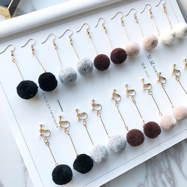 田沅同款HEFANGJewelry不对称猫咪耳夹！没耳洞的女孩也可以戴哦