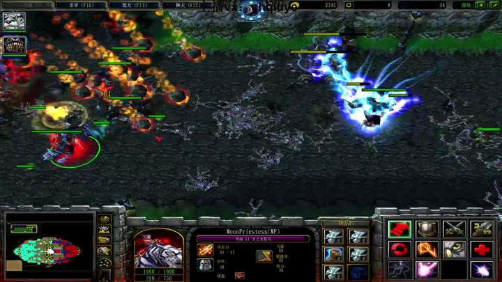 魔兽争霸3地图介绍,魔兽争霸3冰封王座无限人口地图