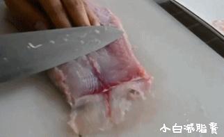 斑鱼片切法教程,斑鱼片正确切法