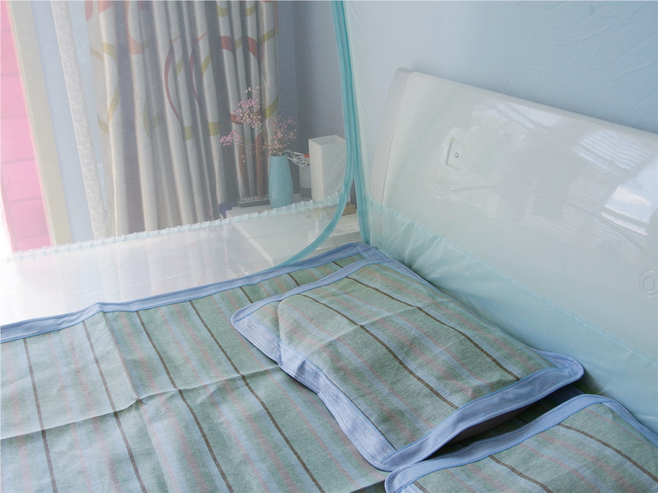 「超逸酷玩」有品COMOLIVING抗菌空调夏被凉席蒙古包蚊帐三件套