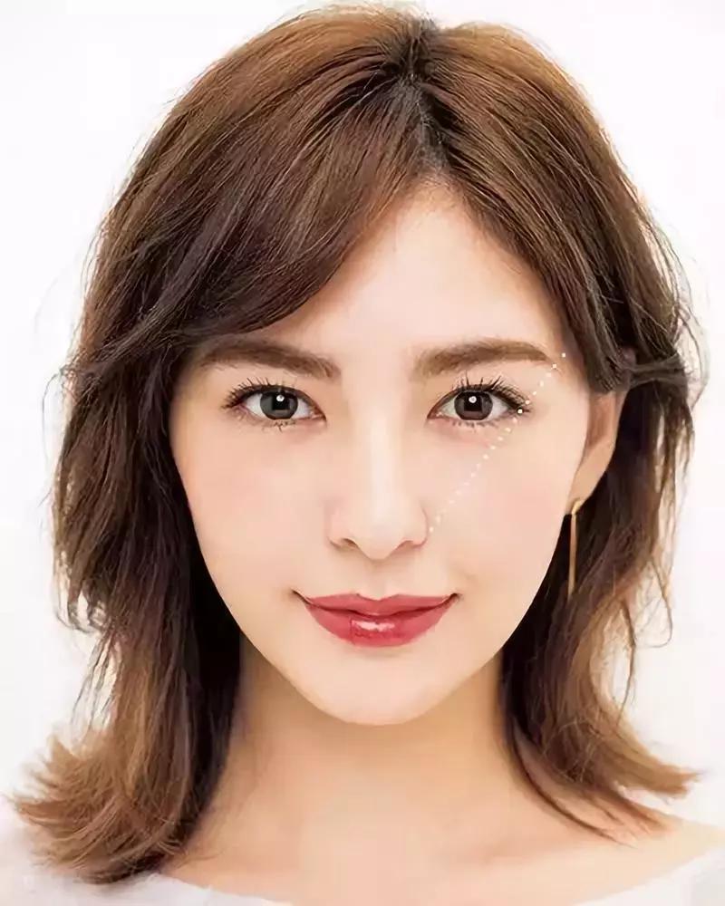 日杂风眉毛画法,日杂感妆容视频教程