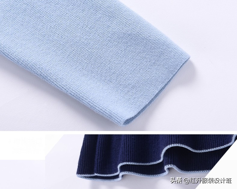 长袖针织连衣裙扭结裁剪纸样大全,圆领连衣裙的裁剪视频教程